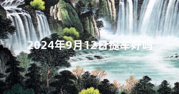 2024年9月12日提车好吗